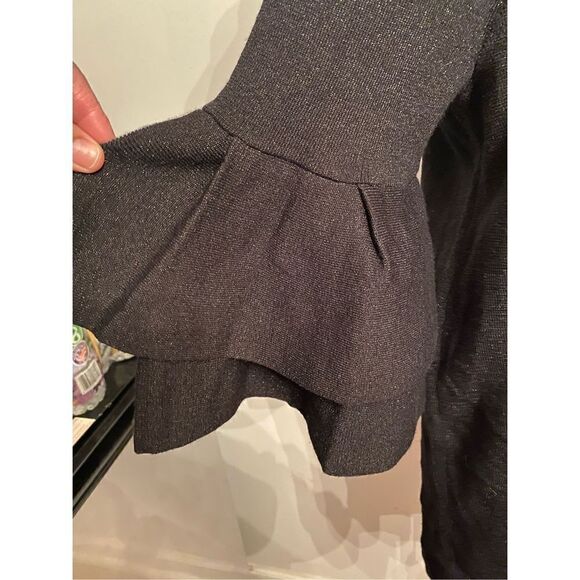 Claudette Ruffled Sweater Dress
Anthropologie size 1x Black - Picture 9 of 12